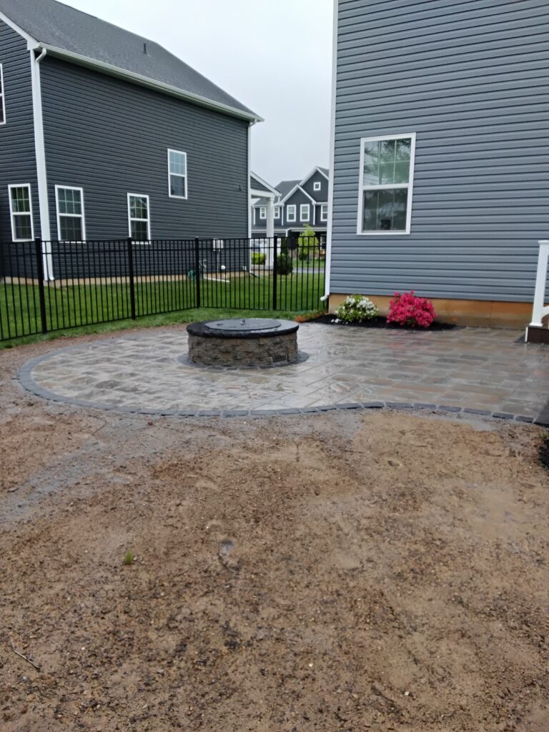 Patio Installation in Catasauqua