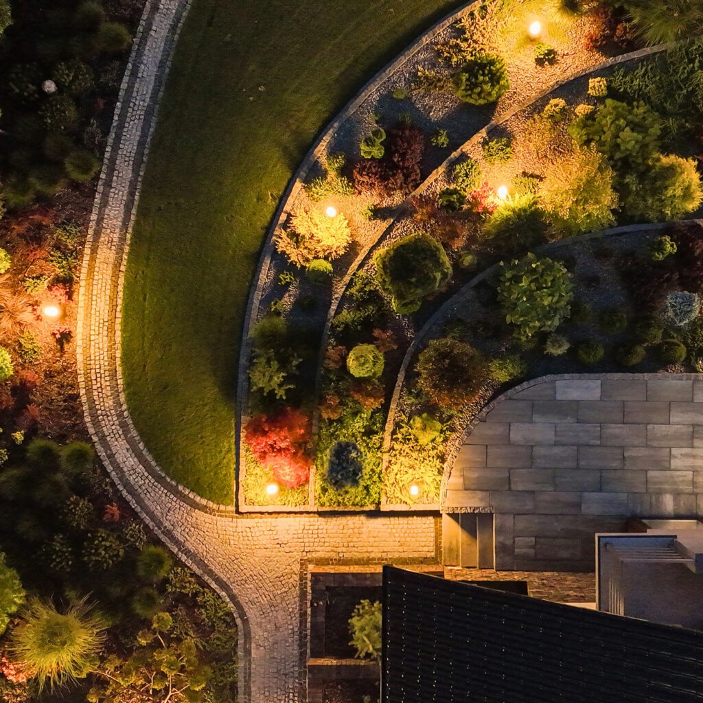 outdoor hardscape lighting services in lancaster county